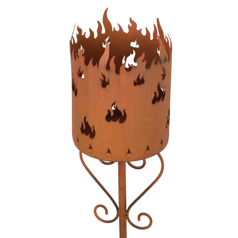 Gartenstecker "Flammenkelch"