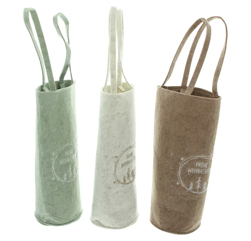 Geschenktasche "Frohe Weihnachten", 3er Set