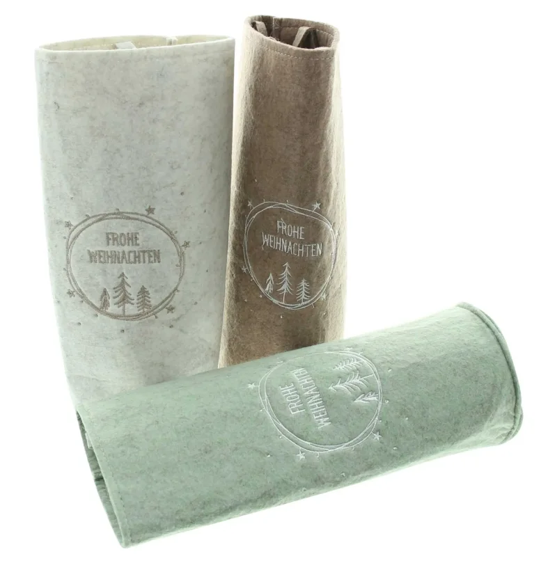 Geschenktasche "Frohe Weihnachten", 3er Set