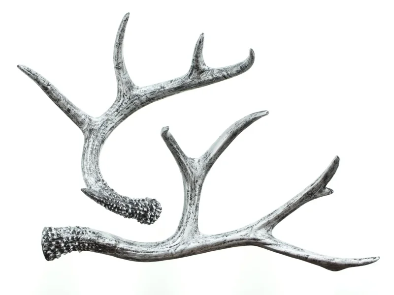 Geweih "Silber", 2er Set