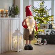 Großer LED-Wichtel "Zipfelmütze"