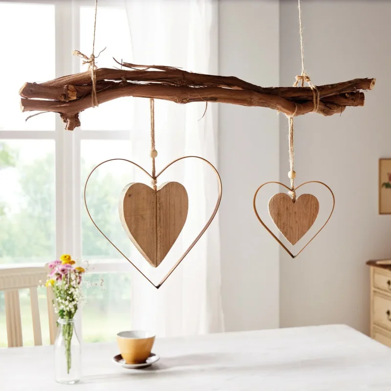 Hänger "Herz in Herz", 2er Set