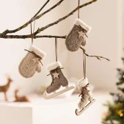 Hänger "Winterzeit", 4er Set