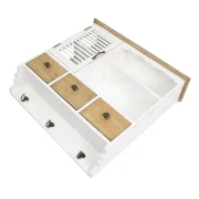 Hängeschrank "White Cottage"