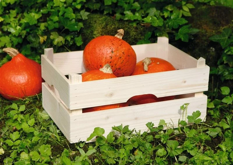 Holzsteige natur 39x26x16 cm, Weinkiste Apfelkiste Obstkiste Holzkiste Holzbox