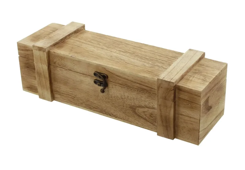 Holztruhe "Rustikal", für 1 Flasche