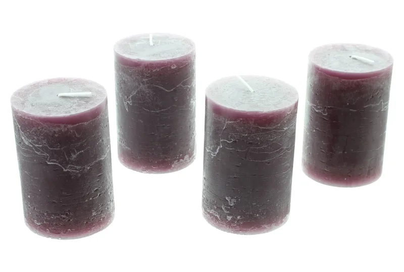 Kerze "Berry", 4er Set