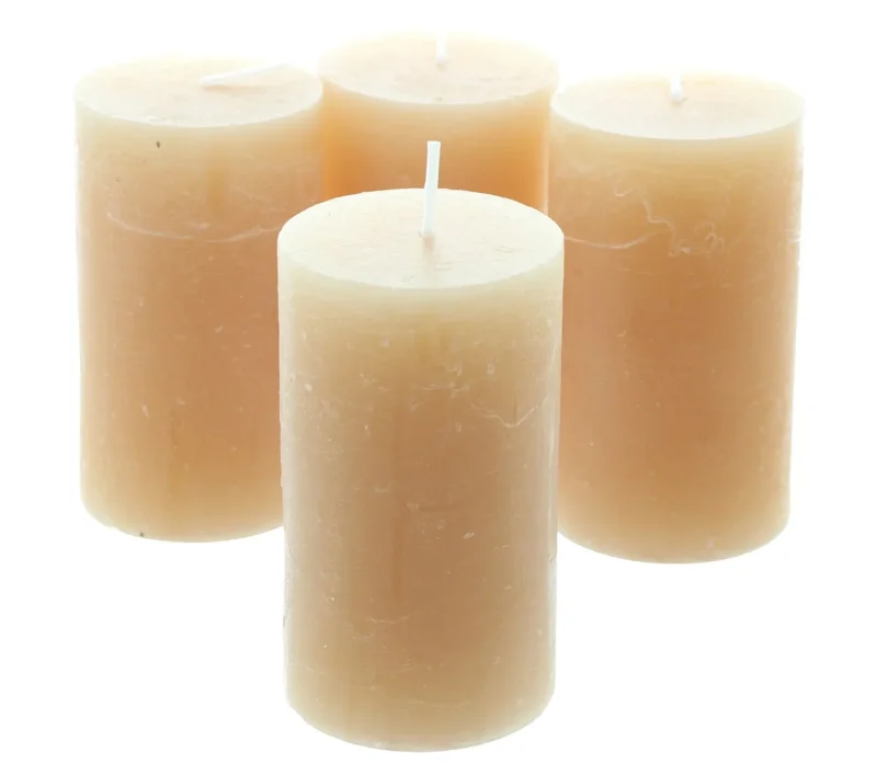 Kerze "Karamell", 4er Set