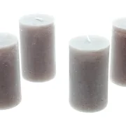Kerze "Walnuss", 4er Set
