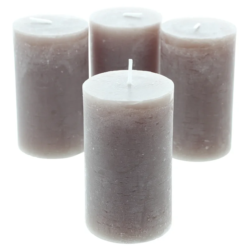 Kerze "Walnuss", 4er Set