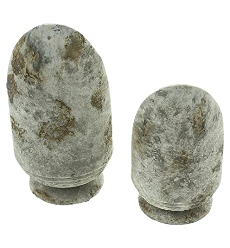 Kerzenhalter "Stone", 2er Set