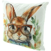 Kissenhülle "Professor Hase"