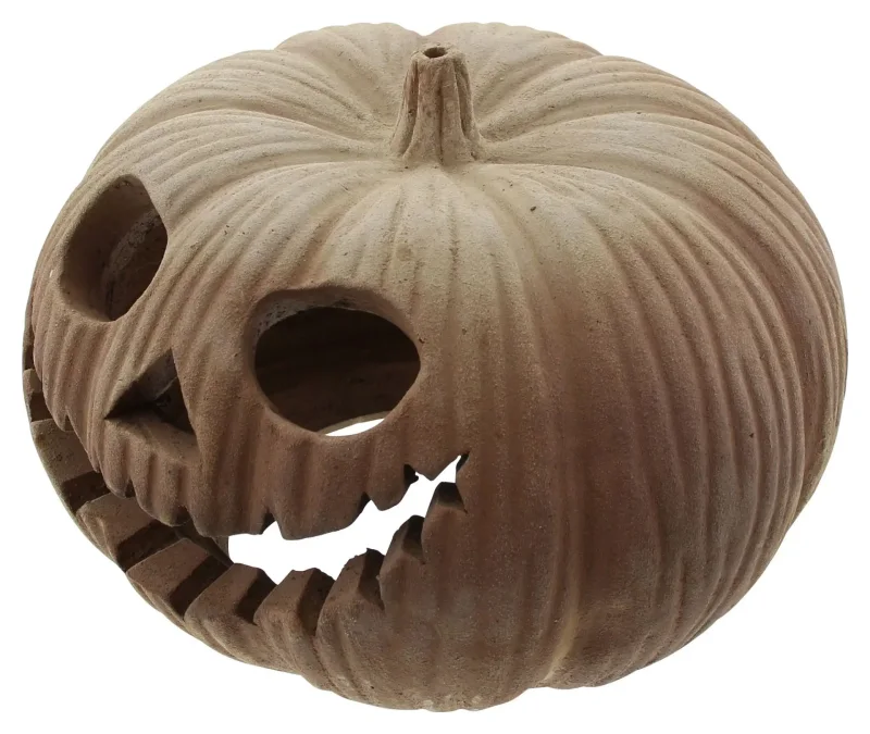 Kürbis-Windlicht "Halloween", groß