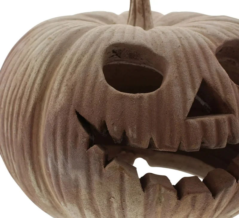 Kürbis-Windlicht "Halloween", groß