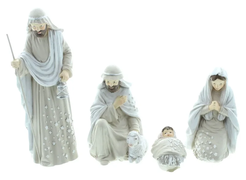 Krippefiguren "Heiligabend", 4er Set