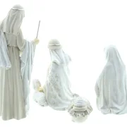 Krippefiguren "Heiligabend", 4er Set