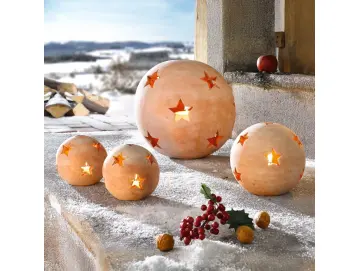 Kugel "Sterne", klein, im 2er Set