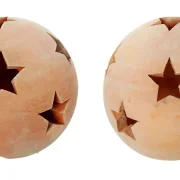 Kugel "Sterne", klein, im 2er Set