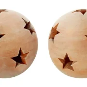 Kugel "Sterne", klein, im 2er Set