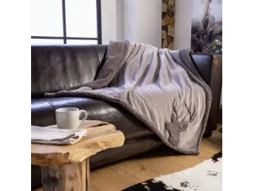 Kuscheldecke "Hirsch"