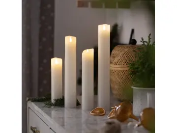 LED-Kerze "Elegance", 4er Set