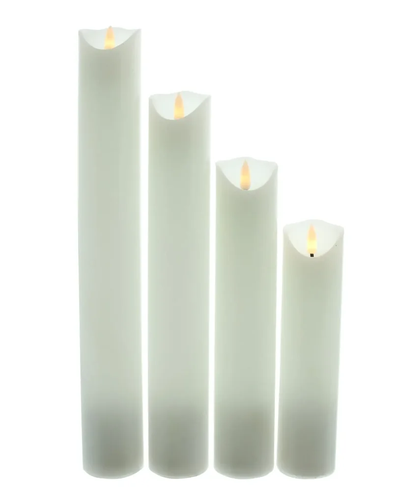 LED-Kerze "Elegance", 4er Set