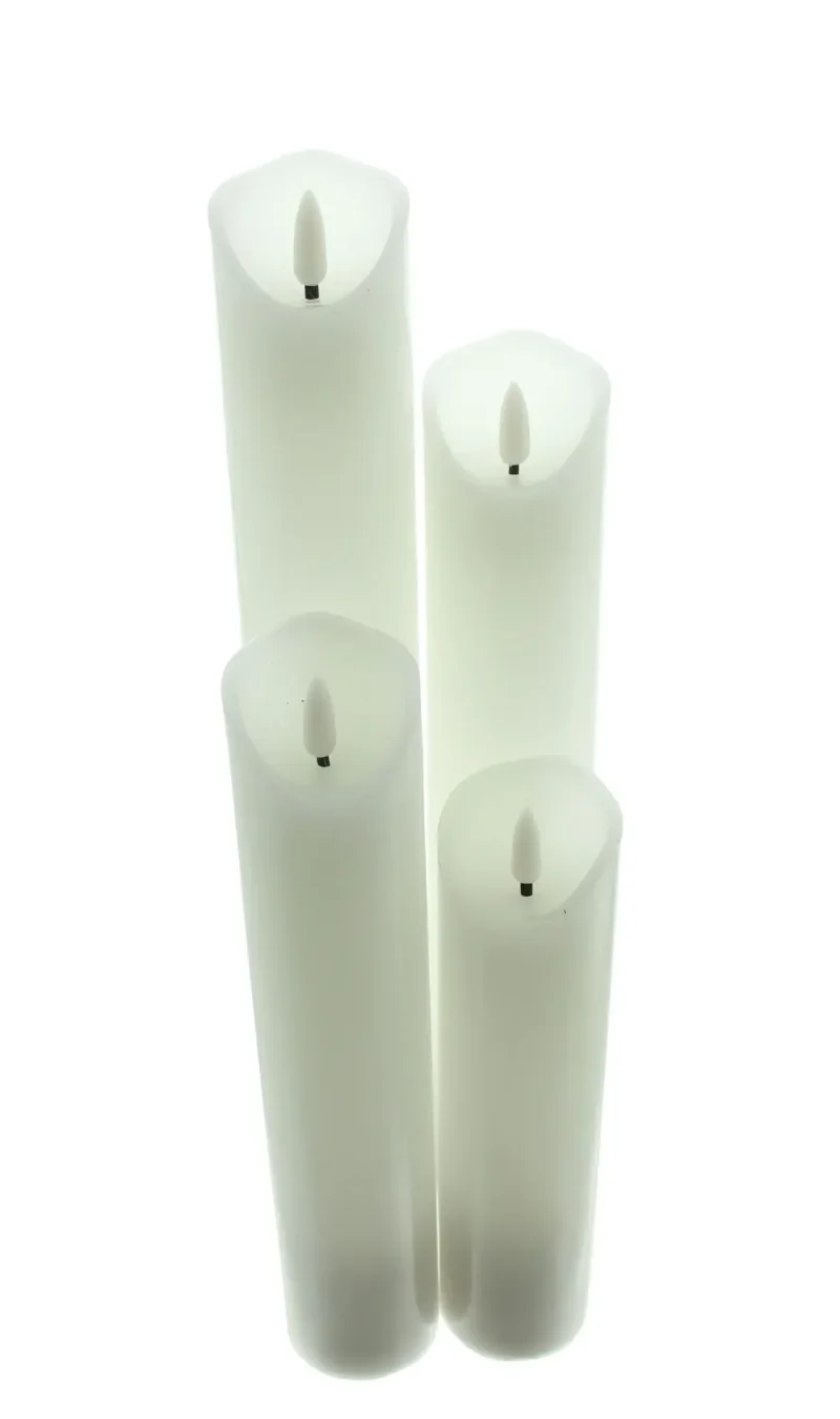 LED-Kerze "Elegance", 4er Set