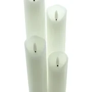 LED-Kerze "Elegance", 4er Set