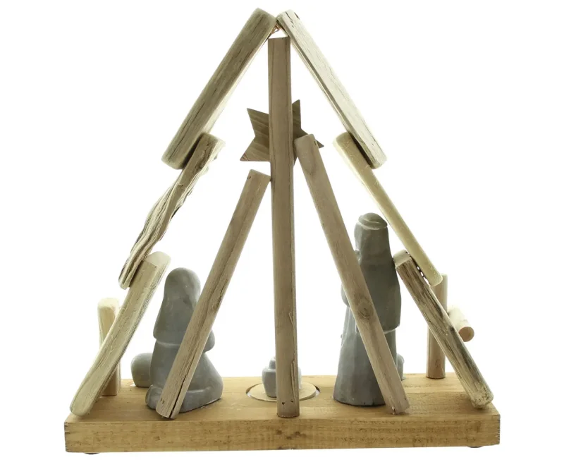 LED-Krippe "Heilige Nacht"