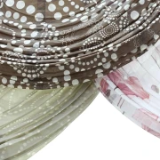 Lampion "Harmony", 3er Set, Papier, Metall Maße: 1 x Ø 30 cm, 2 x Ø 40 cm,