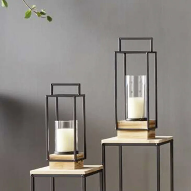 Laterne "Industrial Modern", 2er Set