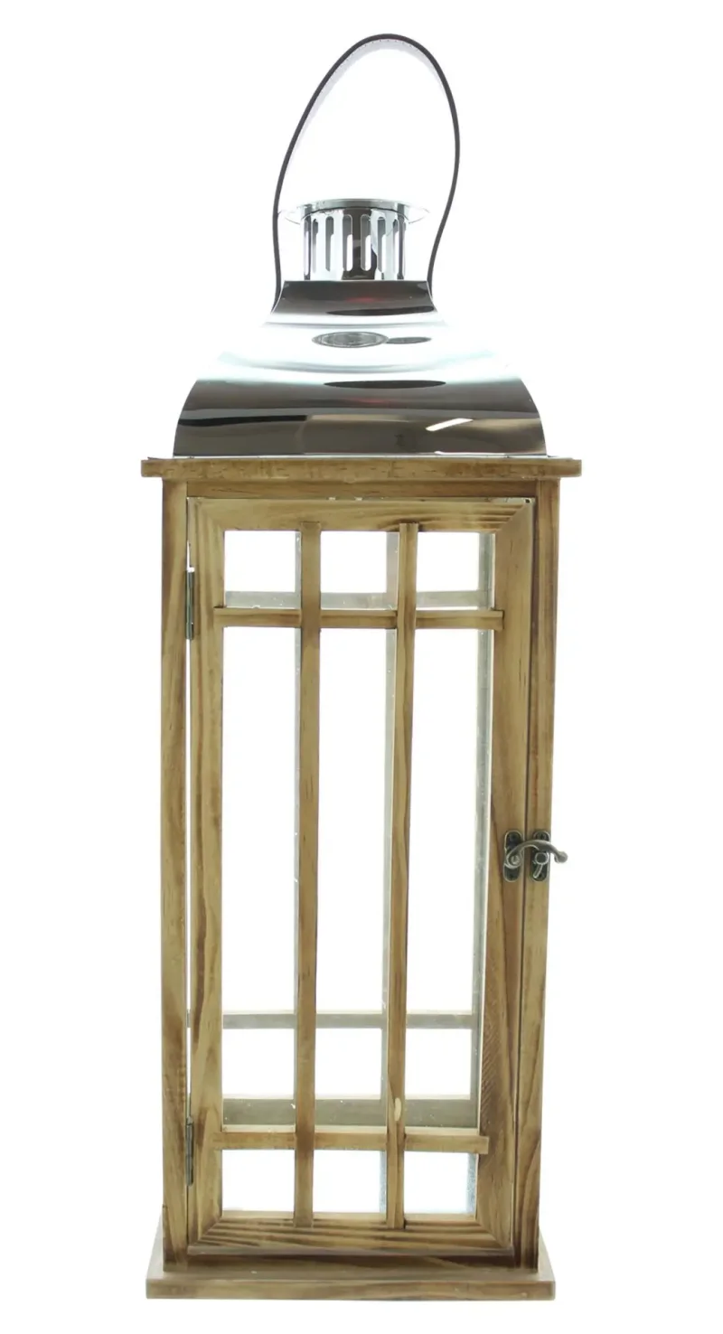 Laterne "Wood", groß