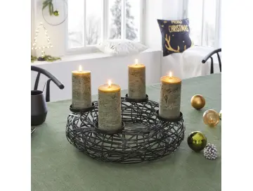 Metallkranz "Candela"