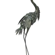 Metallvogel "Reiher"