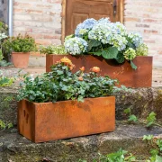 Pflanzer "Rost", 2er Set