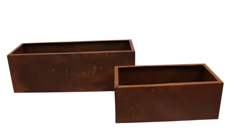 Pflanzer "Rost", 2er Set