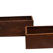 Pflanzer "Rost", 2er Set