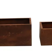 Pflanzer "Rost", 2er Set