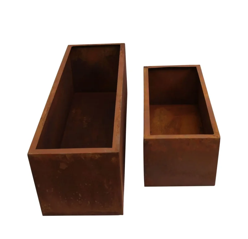 Pflanzer "Rost", 2er Set