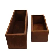 Pflanzer "Rost", 2er Set