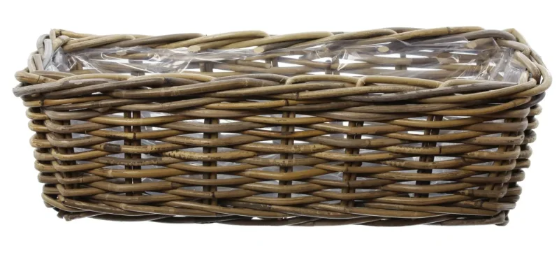 Pflanzkasten "Rattan", klein