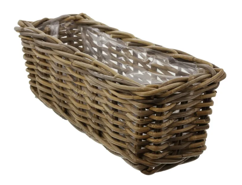 Pflanzkasten "Rattan", klein