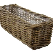 Pflanzkasten "Rattan", klein