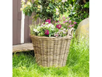 Pflanzkorb "Rattan", maxi