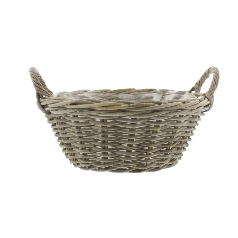 Pflanzschale "Rattan", groß