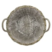 Pflanzschale "Rattan", groß