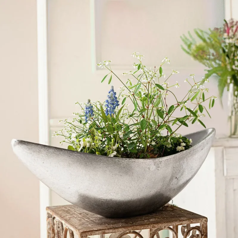 Pflanzschale "Silber"