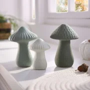 Pilz "Grün", 3er Set