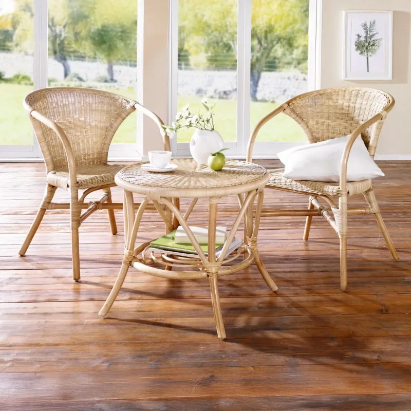 Rattantisch "Bright"