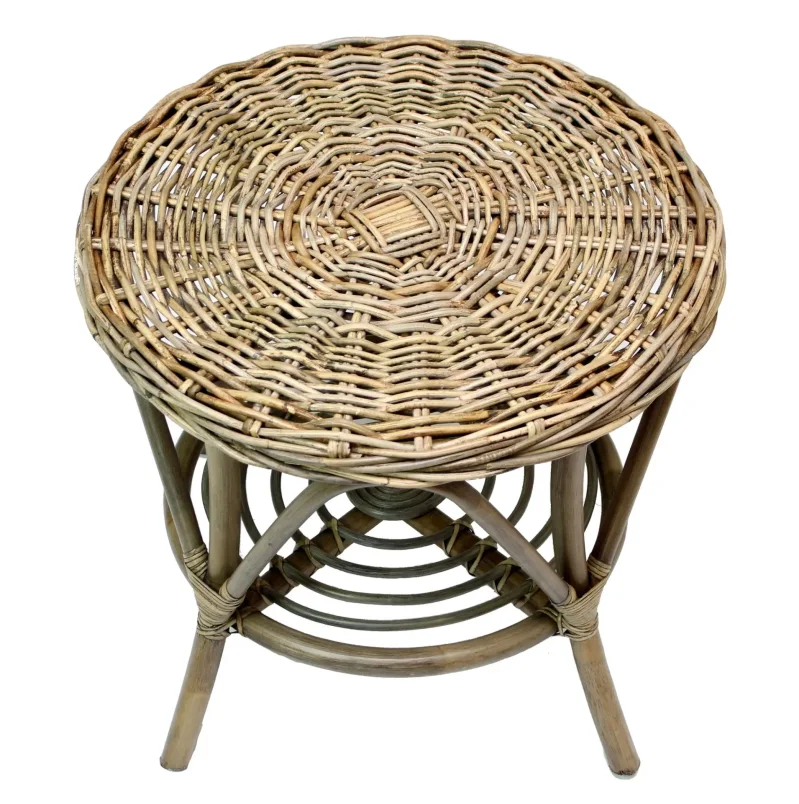 Rattantisch "Koboo Grey"